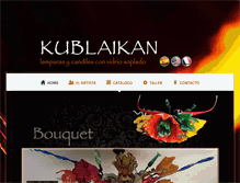 Tablet Screenshot of kublaikan.com.mx